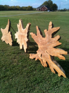 Unique wood piece for furniture