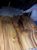 Rustic wood furniture slab, finished or unfinished.